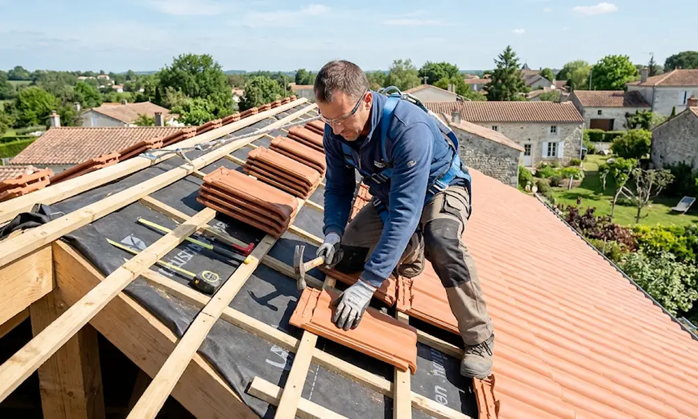 Rénovation et Pose sur maison à Aiffres